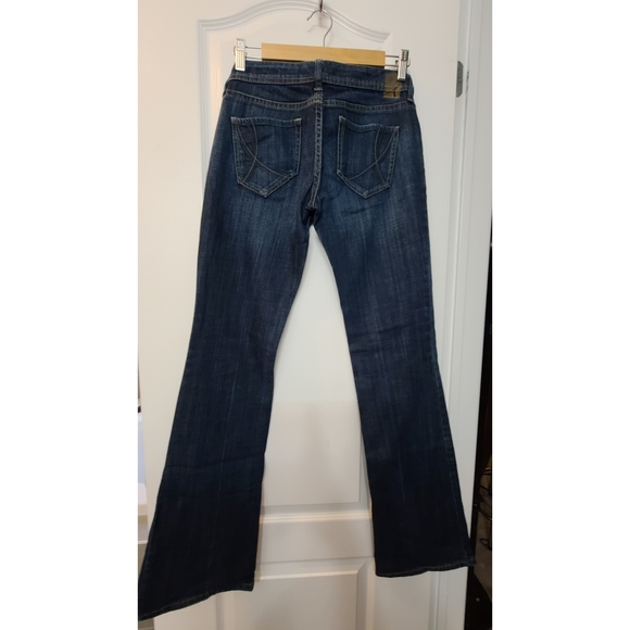 !IT Los Angeles low rise flared denim jeans size 26 - Picture 2 of 5